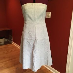 Banana Republic seersucker dress, 10, NWOT
